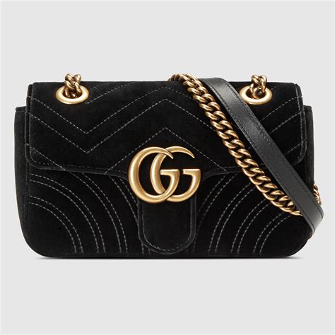 small gucci velvet bag